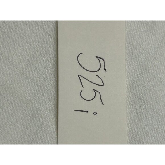 Chicos Platinum White Cropped Jeans Embellished Pockets Sz 10 - Picture 10 of 10